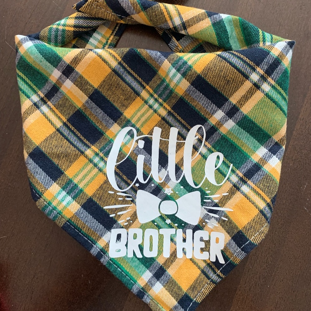 Little brother dog bandana